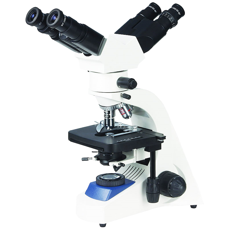 Educational Quadruple Nosepiece Microscope with Pointer for Teaching